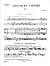 Gammes et Arpèges - Isodore Philipp - Partition - Piano